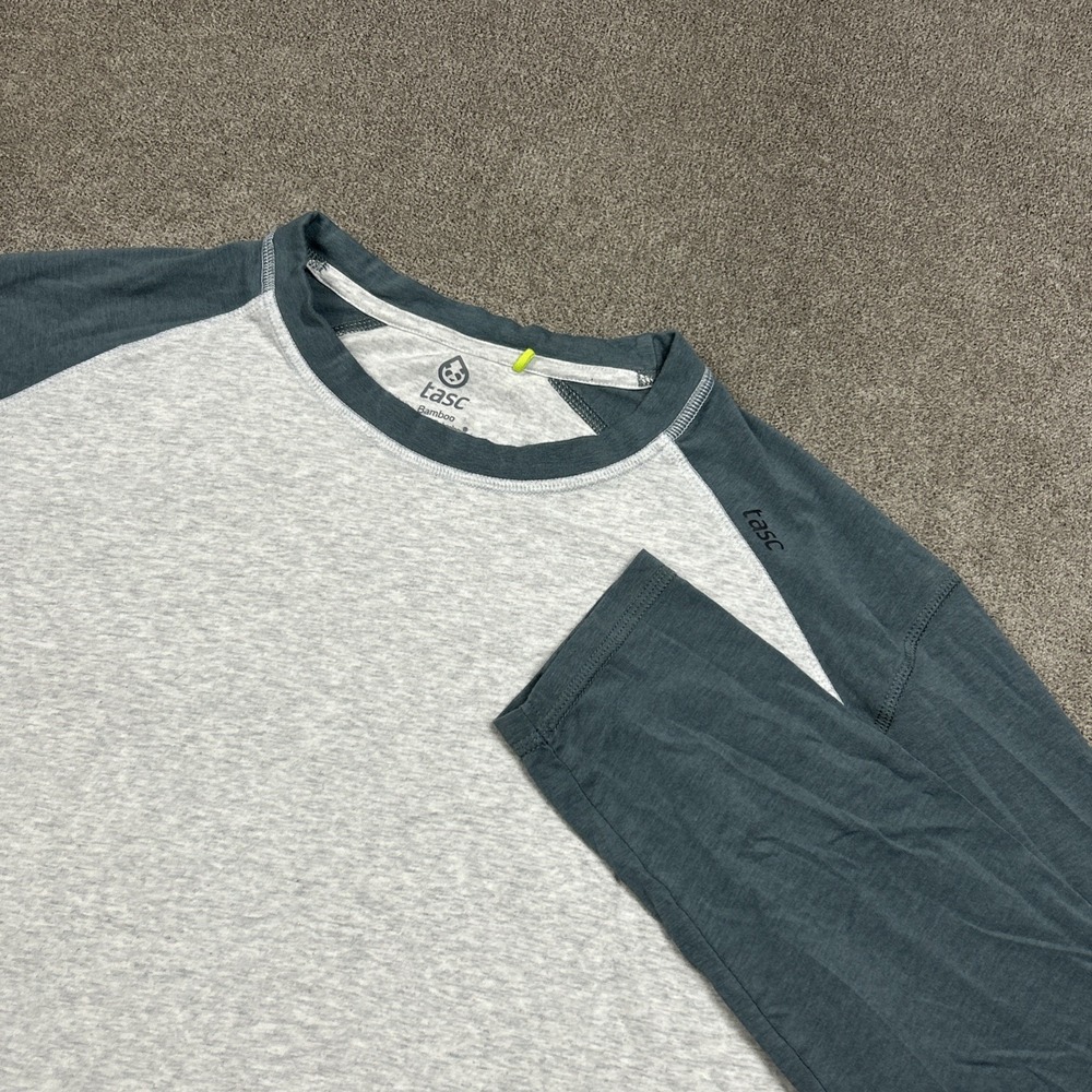 Tasc Performance Shirt Mens XL Bamboo Cotton Long Sleeve Crewneck Casual Stretch